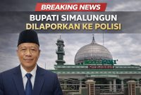 SIMALUNGUN – Suhu politik dan hukum di Kabupaten Simalungun mendadak mendidih. Orang nomor satu di pemerintahan kabupaten tersebut resmi dilaporkan ke Polres Simalungun atas dugaan tindak pidana penipuan terkait pembebasan lahan seluas ± 1.754 m² di Desa Serbelawan. Laporan melalui Pengaduan Masyarakat (DUMAS) tertanggal 4 Februari 2026 ini kini menjadi "bola panas" yang menguji integritas penegakan hukum di Sumatera Utara, Jumat (27/02/2026).