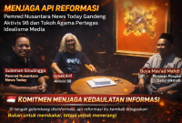 JAKARTA – Di era ledakan disinformasi yang kian mengaburkan kebenaran, media dituntut kembali ke khitahnya sebagai pilar keempat demokrasi. Menyadari tanggung jawab besar tersebut, Pemimpin Redaksi Nusantara News Today, Suleman Sinulingga, melakukan langkah strategis dengan menemui tokoh Aktivis 98, Ismail Arif, serta Pimpinan Pondok Pesantren Darul Hikmah, Buya Mas'ad Mahdi, Kamis (26/02/2026).