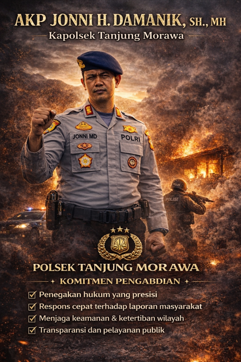 Tanjung Morawa, 21 Februari 2026 – Unit Reskrim Polsek Tanjung Morawa, Polresta Deli Serdang, berhasil mengamankan satu orang terduga pelaku tindak pidana pencurian kendaraan bermotor (curanmor) sebagaimana dimaksud dalam Pasal 477 UU No. 1 Tahun 2023 tentang KUHP.