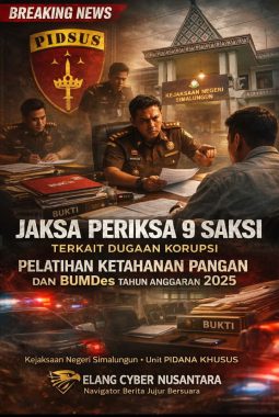 Periksa 9 Saksi KEJARI Simalungun Ungkap Dugaan Tindak Pidana Korupsi Pelatihan HanPang dan BumDes 2025
